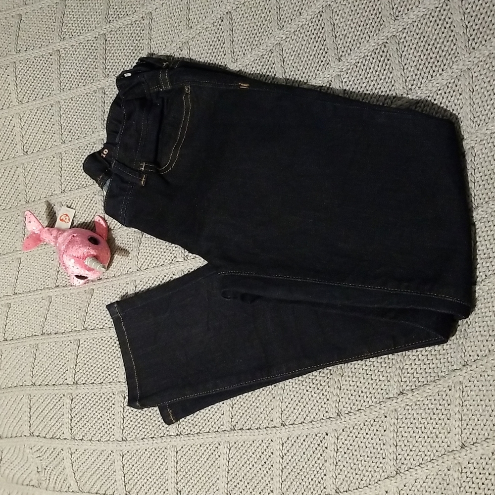 🔹️Toothpick Dark Wash Girls Jeans by Crewcuts NWOT